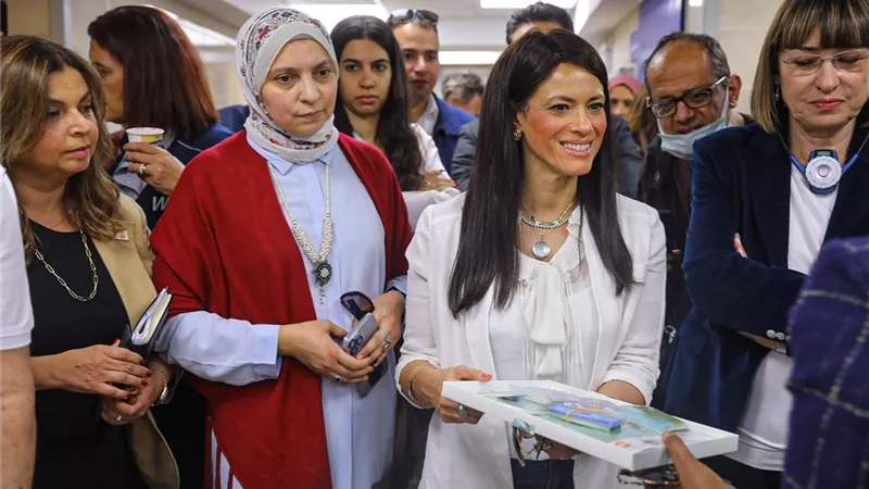المشاط والمنسق المقيم للأمم المتحدةتتفقدان وحدةطب الأسرةبكوم امبو