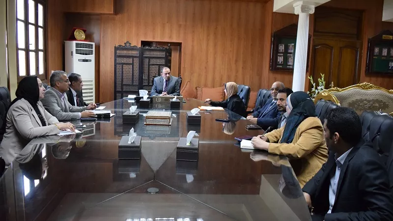 الثلاثاء أفتتاح معرض منتجات مركز الإنتاج بجامعة بنى سويف