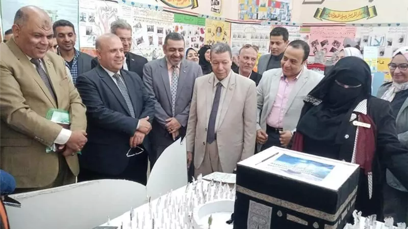 وكيل تعليم دميـاط يفتتح معرض الصحافة المدرسية