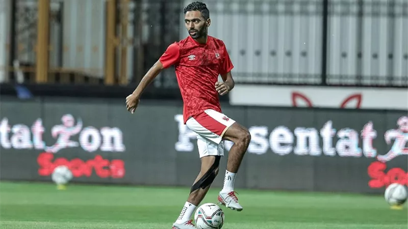 الأهلي يحسم موقف حسين الشحات من مباراة القطن الكاميروني