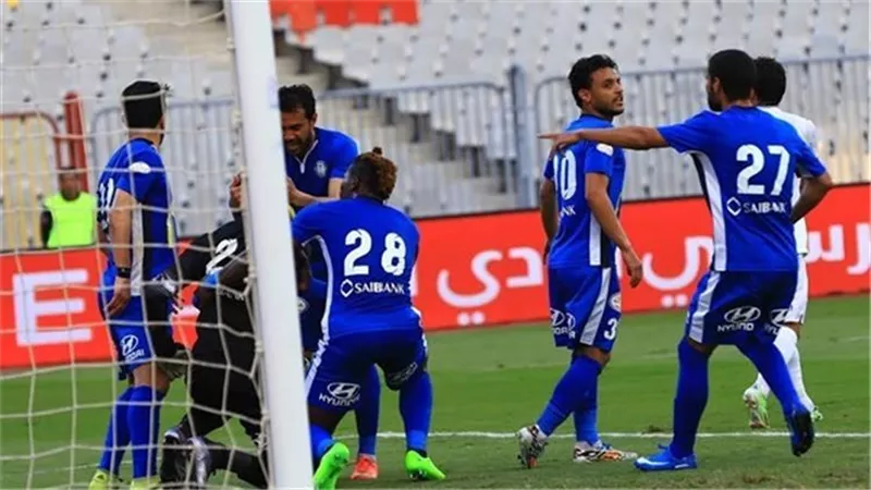 سموحة ينتزع فوزا غاليا من المقاولون العرب بهدف دون رد فى الدورى