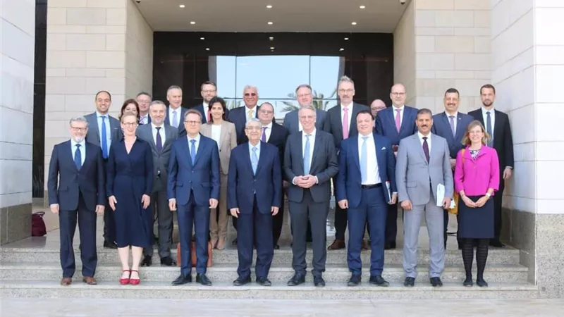 وزير الكهرباء يبحث مع وفد ألماني الاستثمار فى الهيدوجين الأخضر