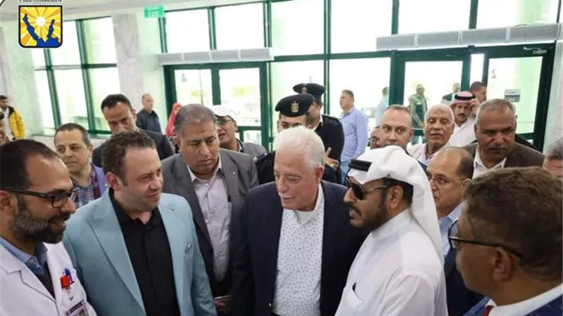 فودة : يتفقد مستشفى رأس سدر المركزي ويتابع الحالة الصحية لأسرة
