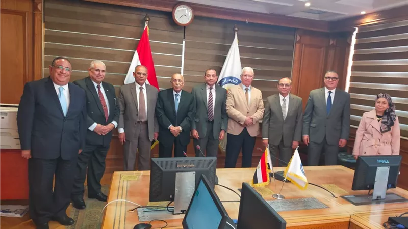 لجنة اختيار رؤساء الجامعات تلتقي بالمُرشحين لرئاسة جامعة دمياط