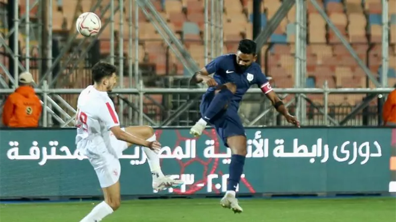 الزمالك يسقط بثنائية نظيفة أمام إنبى فى الدورى