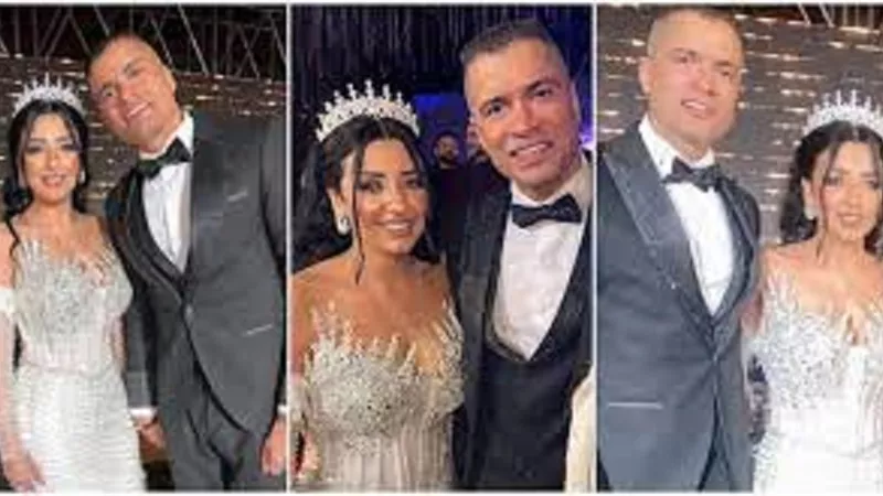 زوجة حسن شاكوش تكشف سبب سجودها فى حفل زفافها