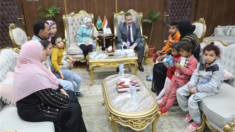 مسكن مناسب لسيدة تعول 4 أبناء و تحمل المحافظة القيمة الإيجارية