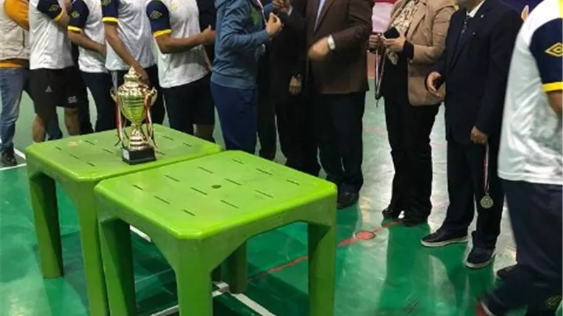 مياه الدقهلية يتوج ببطولة الكرة الخماسية للعاملين بالحكومة