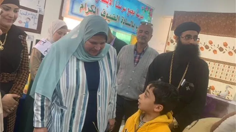 وكيل وزارة التعليم .. تشهد حفل ختام الانشطة بمدارس طامية بالفيوم