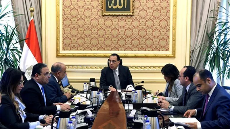 مدبولي يتابع مع وزير قطاع الأعمال أداء القابضة للصناعات المعدنية