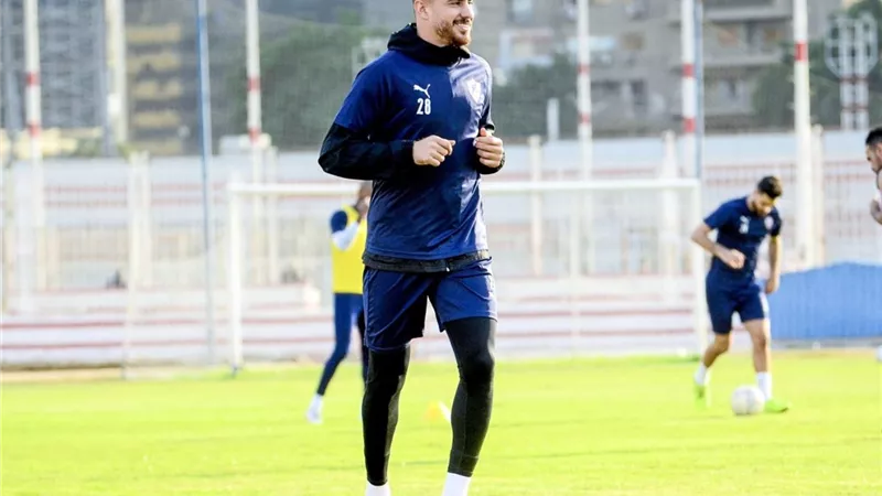 مران الزمالك.. برنامج بدنى لـ الونش.. وجابر ينتظم في التدريبات