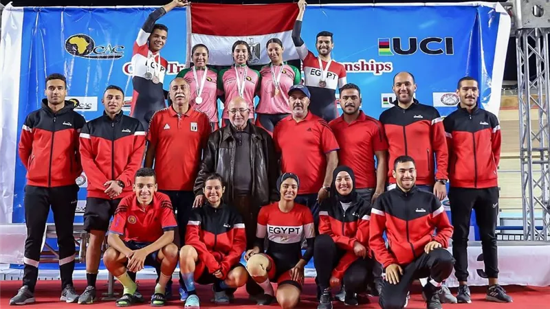 10 لاعبين في قائمة منتخب مصر للدراجات المشاركة فى كأس العالم
