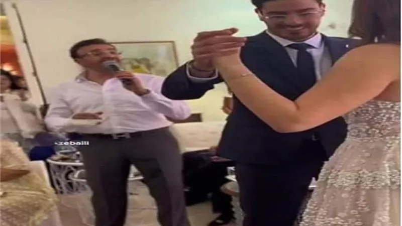 على أغنية اتحدى العالم.. صابر الرباعى يحتفل بخطبة نجله