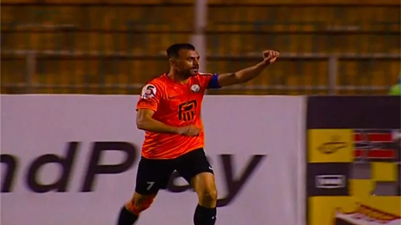 الدورى المصرى.. محمود قاعود رجل مباراة البنك الأهلي وبيراميدز