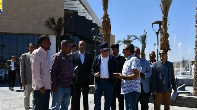 فوده يتابع استعدادات افتتاح مجلس مدينة شرم الشيخ الجديد
