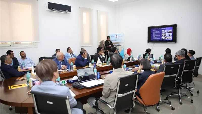 تعاون مشترك بين جامعة بني سويف التكنولوجية ومدير الوكالة الكورية