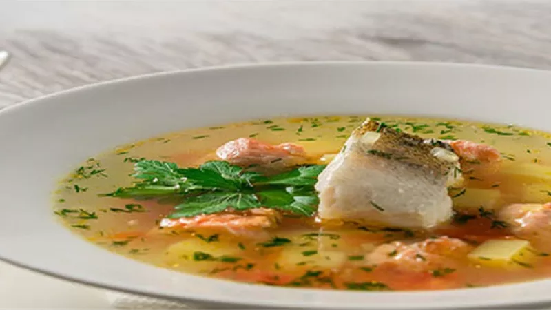 طريقة عمل شوربة السمك