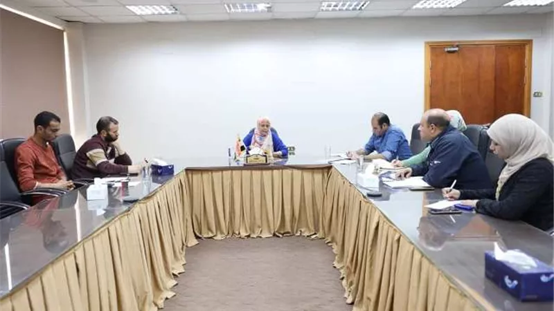 مياه بني سويف تراجع خطة الاستعداد للطقس السيئ