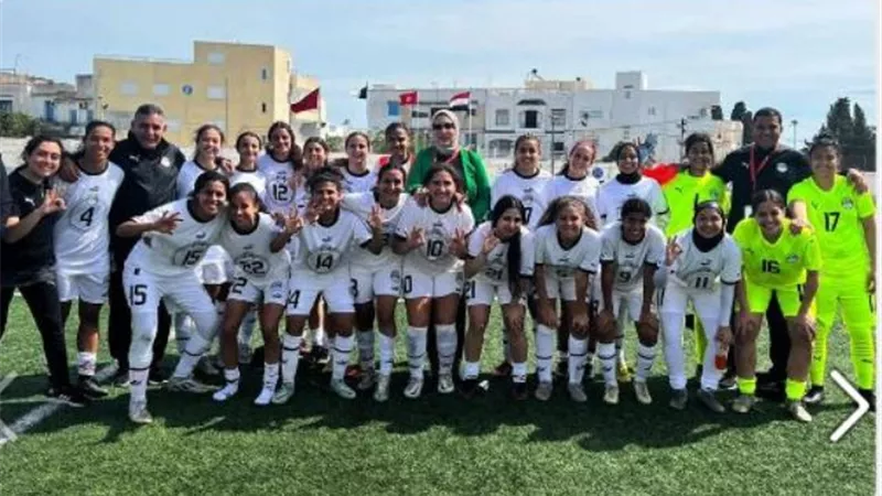 منتخب مصر للكرة النسائية يفوز على تونس بافتتاح دورة شمال أفريقيا