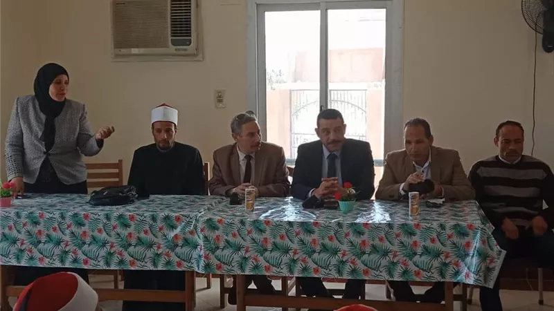 ندوة توعوية للأزهر الشريف بقرية بني حسن الشروق