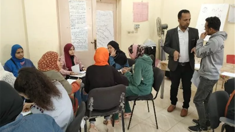 الشباب بالقليوبية تواصل ندوات أندية السكان بـ اسنيت وسنهرة