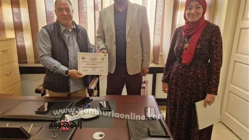 تكريم الأطباء المتميزين فى الجوده ببنى سويف