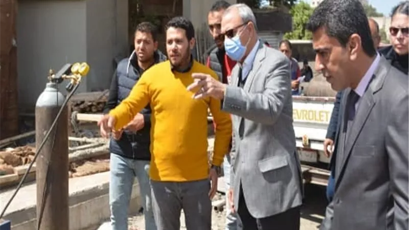 الهجان يوجه بتذليل العقبات لسرعة انجاز كوبرى الثلاجة بغرب شبرا