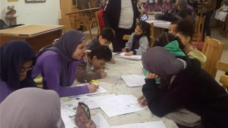 ورشة يومية للأطفال ضمن فعاليات مهرجان الاسماعيلية الدولي