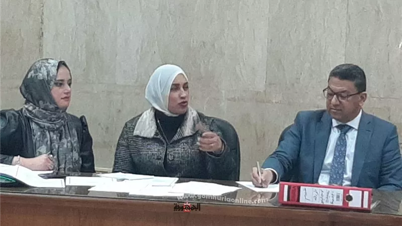 مركز القياس يستعرض تقارير الورقة الإمتحانية بجامعة المنوفية