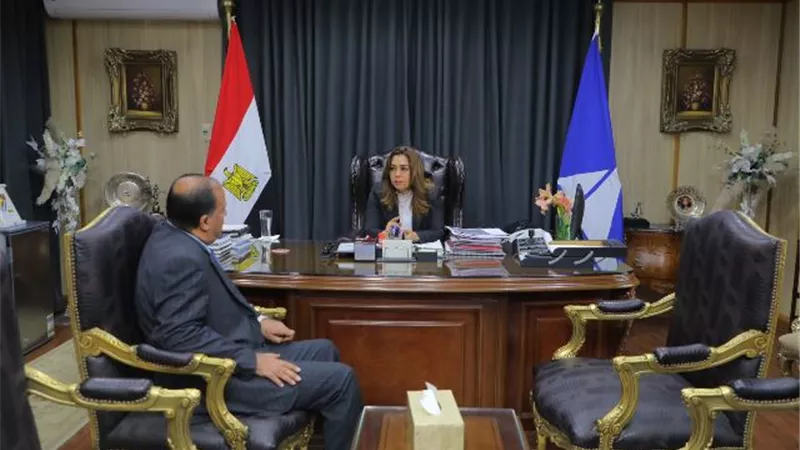 محافظ دمياط تستقبل مدير الشباب والرياضة الجديد