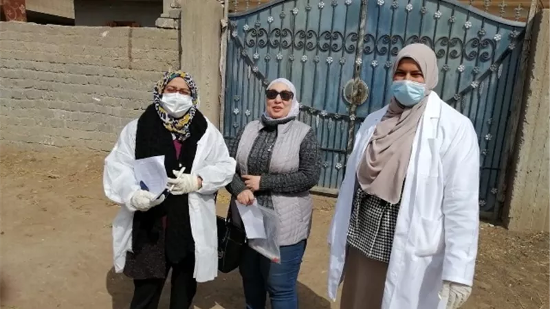 تحصين 130 ألف رأس ماشية ومتابعة العجلات الموزعة على مربي مطوبس