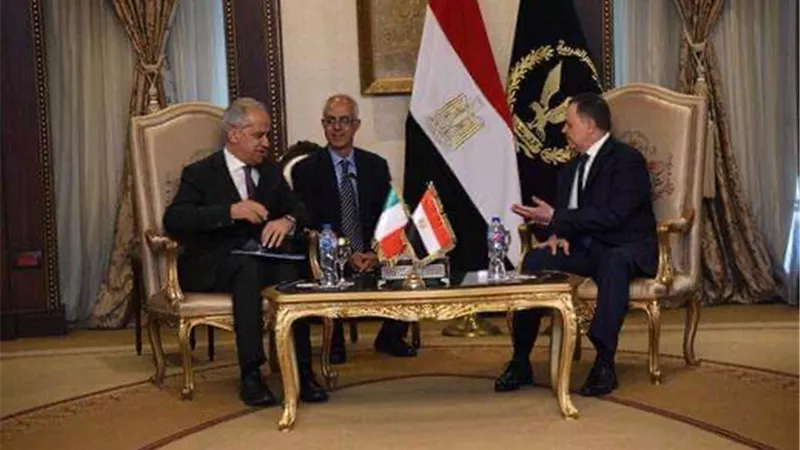 وزيرالداخلية يستقبل نظيره الإيطالي في زيارة رسمية لمصر