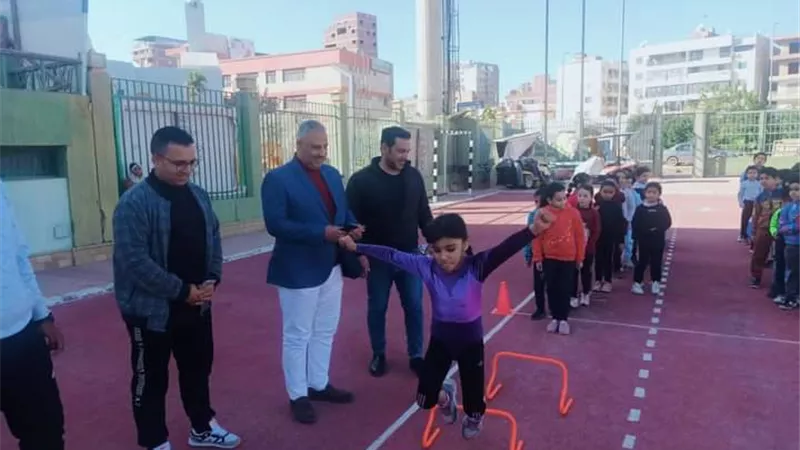 الصبروط يتفقد تدريبات المشروع القومى للموهبة الحركية بالقليوبية