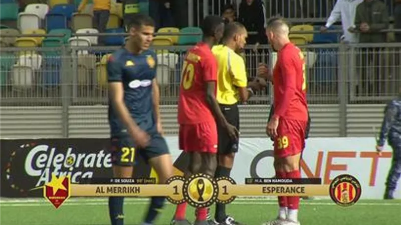 مجموعة الزمالك .. الترجي يتعادل مع المريخ 1/1 ويتأهل .. فيديو