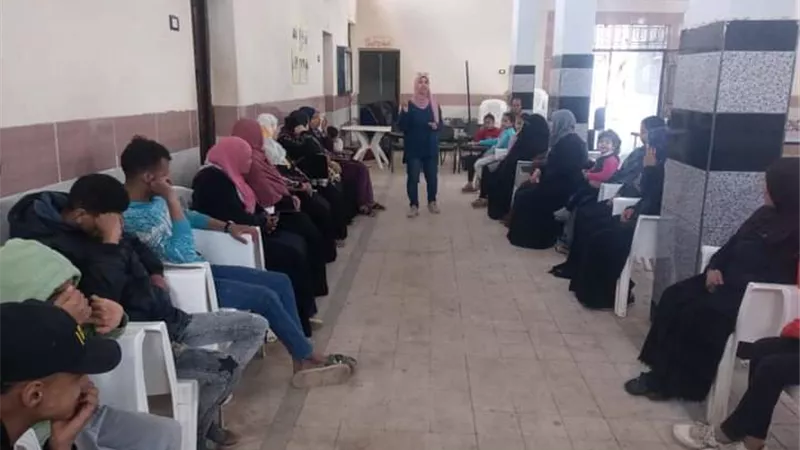 ندوات عن العنف الأسرى بمركز شباب ميت كنانة بالقليوبية