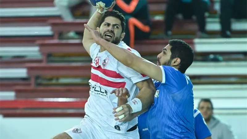 الزمالك يتعثر مع سموحة في مباراة مثيرة بدوري كرة اليد
