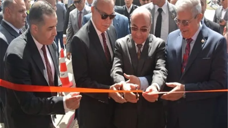 مروان والهجان وجاد يفتتحون مقر النيابة الإدارية بمدينة بنها