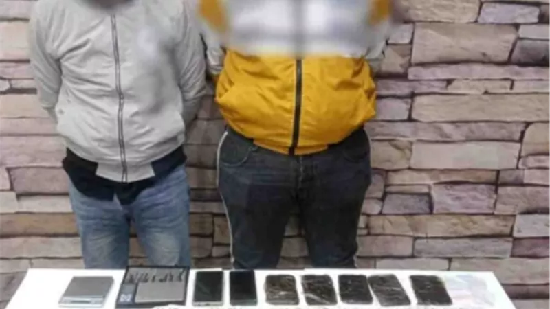 سقوط تاجرى مخدرات بالمرج