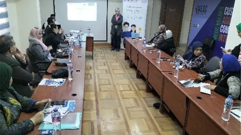 القوى العاملة بالإسكندرية تشارك في اجتماع لمشروع توظيف الشباب