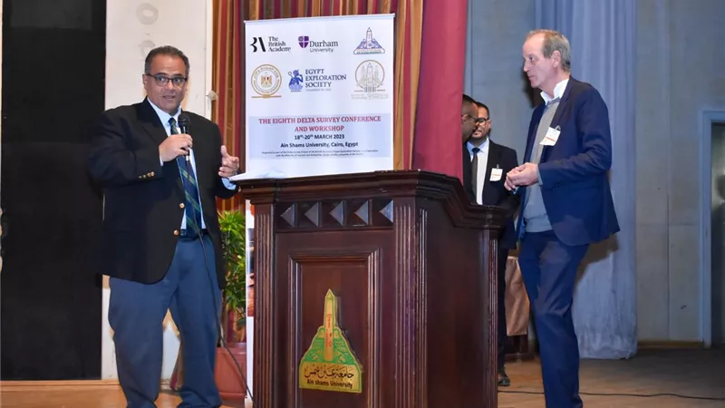 افتتاح المؤتمر الدولي الثامن لمسح الدلتا بآثار عين شمس
