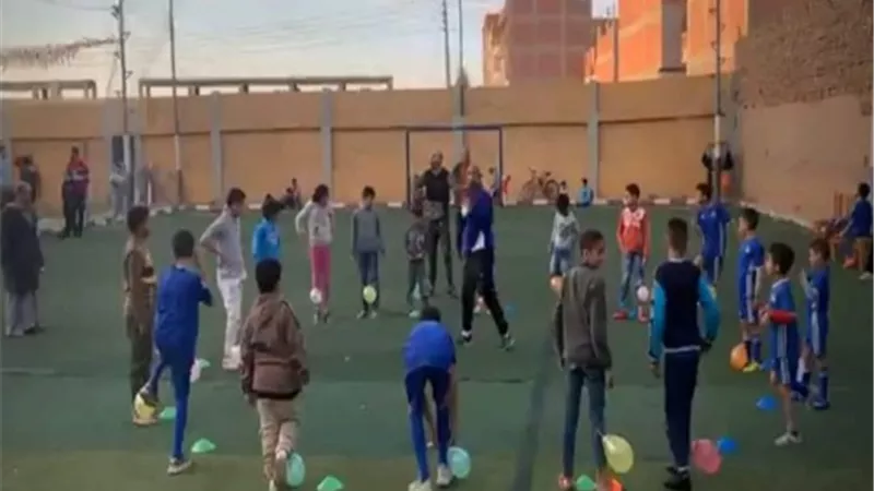 مهرجان رياضي وترفيهي بالشباب والرياضة بالقليوبية.. صور