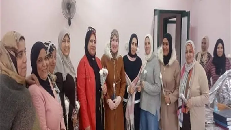 تعليم القناطر الخيرية تحتفل بعيد الأم