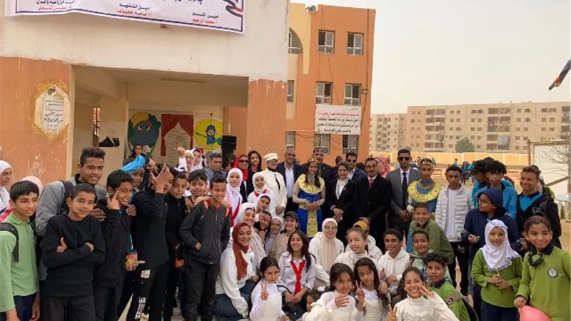 مستقبل وطن بدر يحتفل بالشهيد بالتعاون مع الإدارة التعليمية/ فيديو