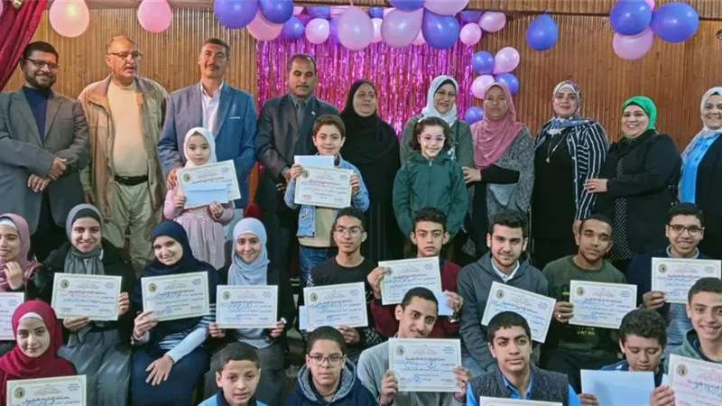 تعليم الخانكة يكرم حفظة القرآن الكريم..صور