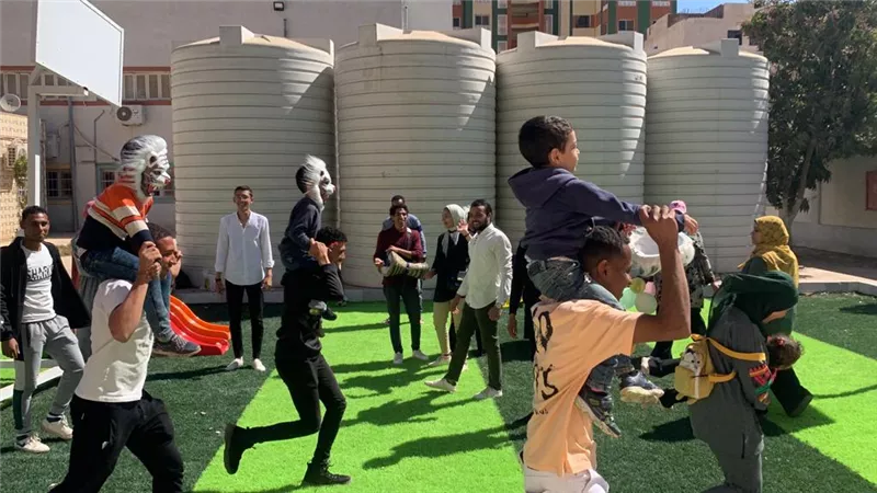 جامعة بنى سويف التكنولوجية تحتفل باليتيم