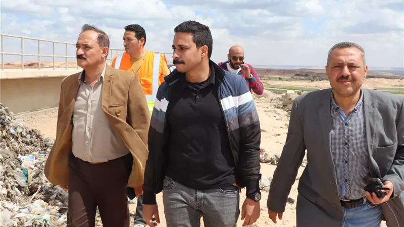 رئيس مياه أسيوط يتفقد محطة معالجة القوصية تمهيدا لاستلامها