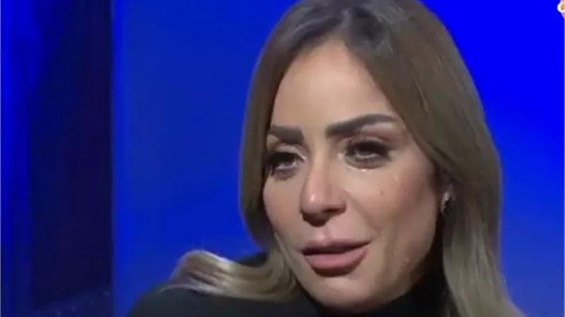 ريم البارودي تبكى مع ريهام سعيد فى احدث ظهور
