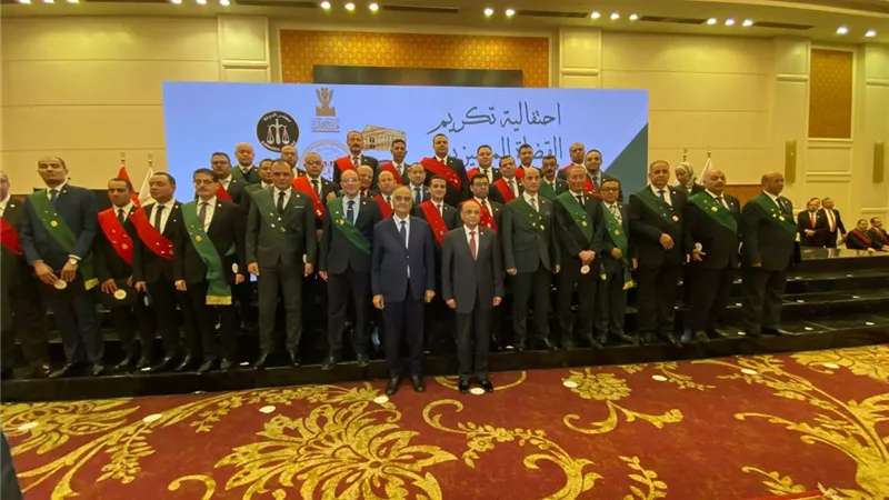 وزير العدل: تكريم القضاة المتميزين يعكس حرص الدولة على تقديرهم