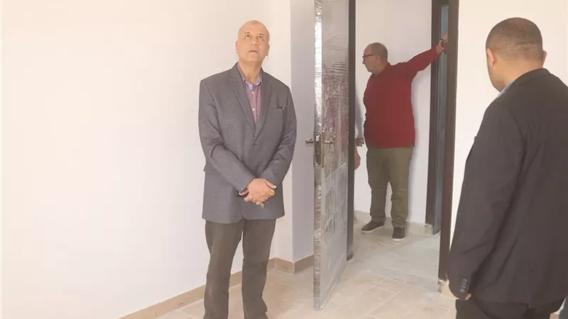 جولات مكثفة لرئيس جهازالعاشر لدفع العمل بالمشروعات المختلفة
