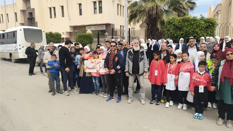 التربيه الخاصه وماراثون اليوم العالمي لمتلازمة داون